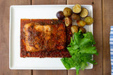 9.7 oz Cedar Planked Atlantic Salmon - Applewood with Orange & Ginger